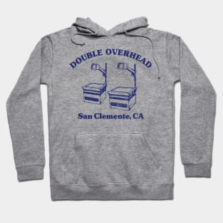 Double Overhead San Clemente California - Light Hoodie